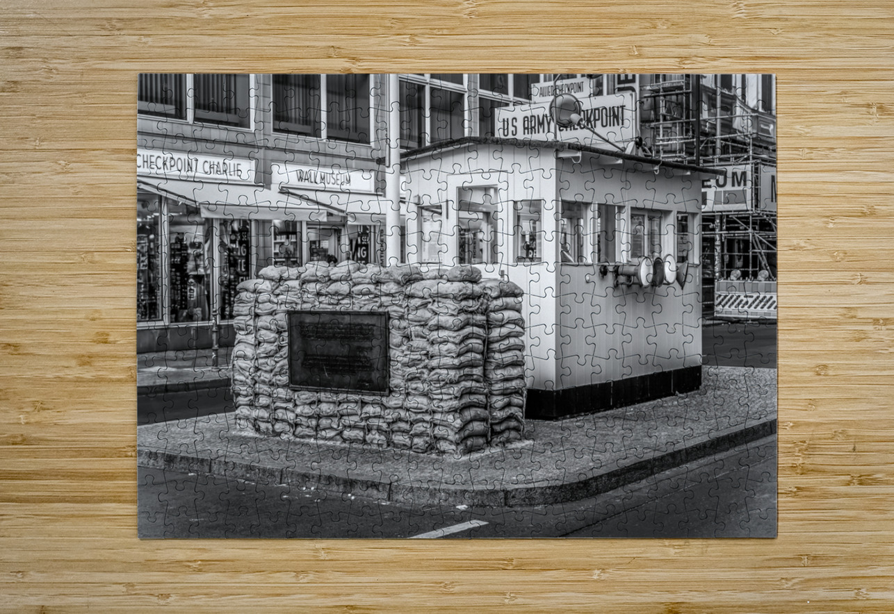 Berlin Checkpoint Charlie Tono Chavez Puzzle printing