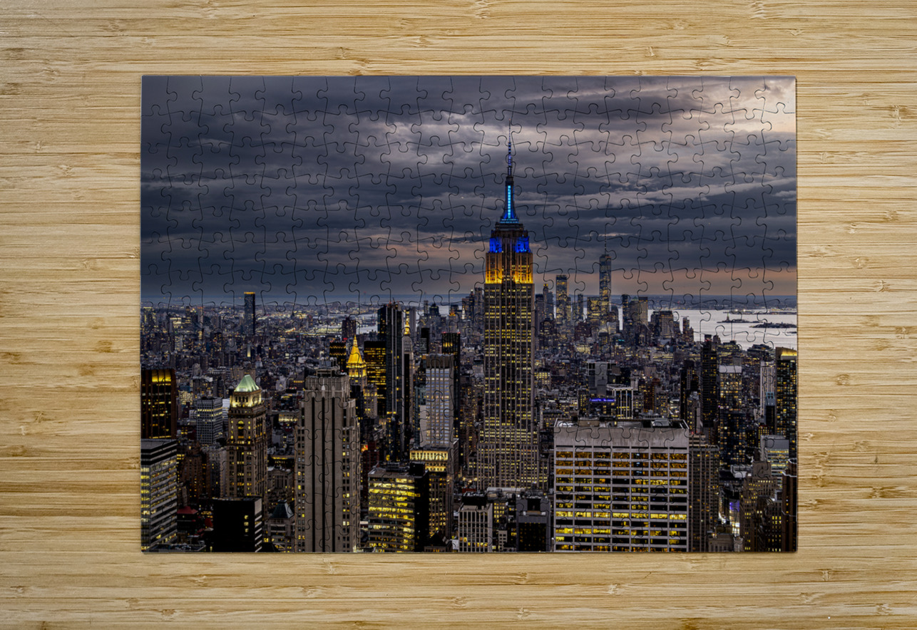 New York Empie State Bld Tono Chavez Puzzle printing
