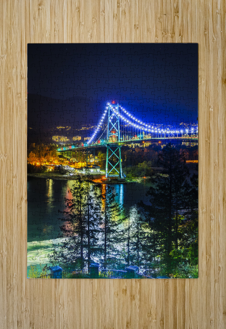 Vancouver Lion Bridge Tono Chavez Puzzle printing