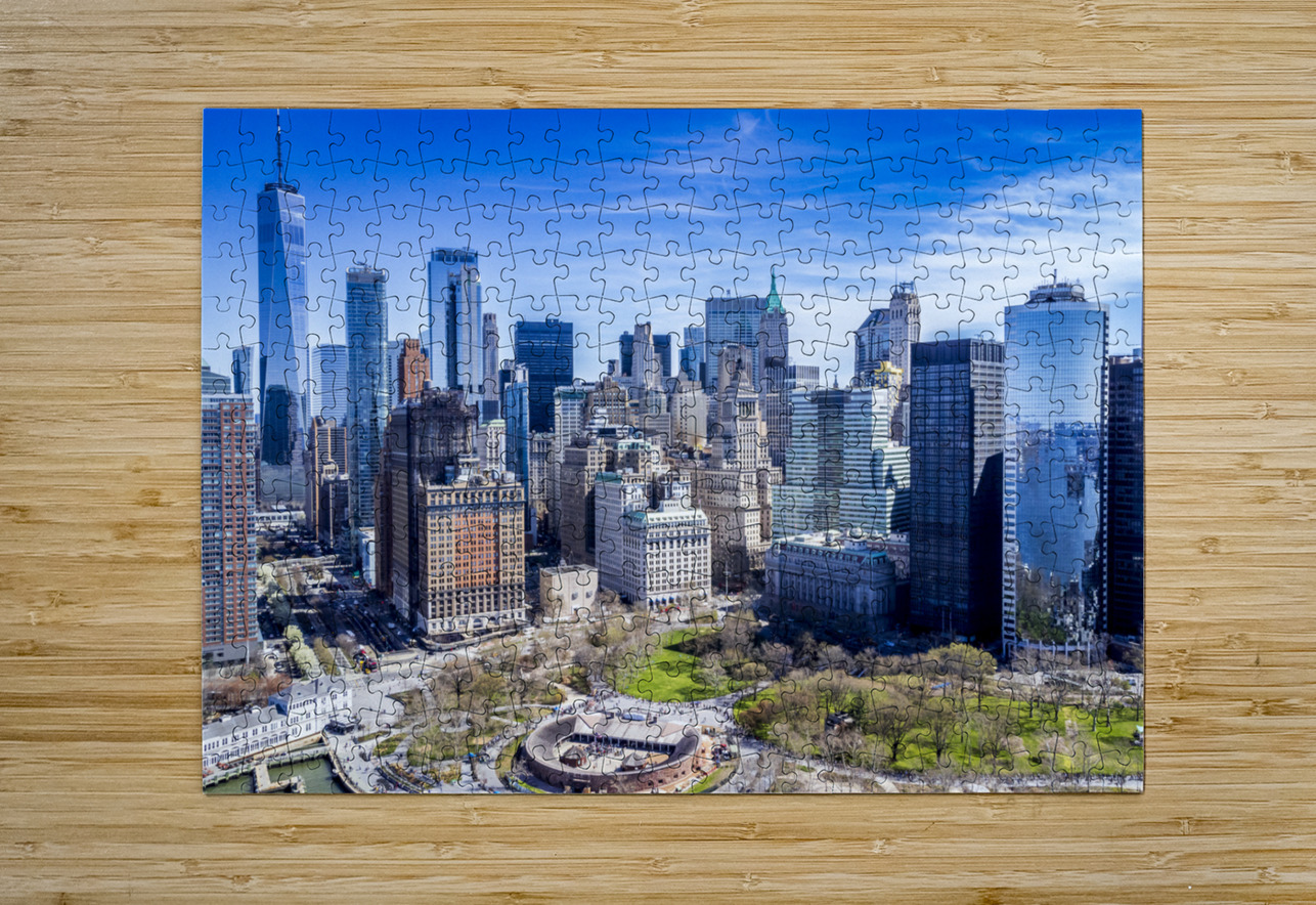 New York Battery Park Tono Chavez Puzzle printing