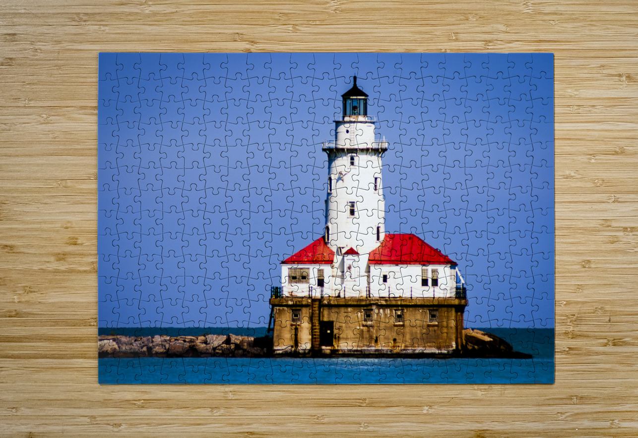 Chicago Lighthouse Tono Chavez Puzzle printing