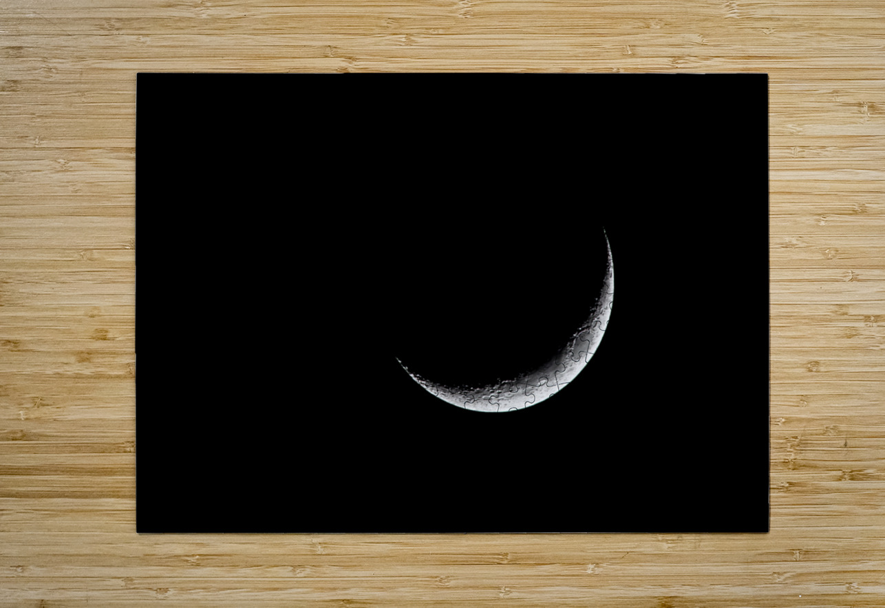 Crescent Moon Tono Chavez Puzzle printing