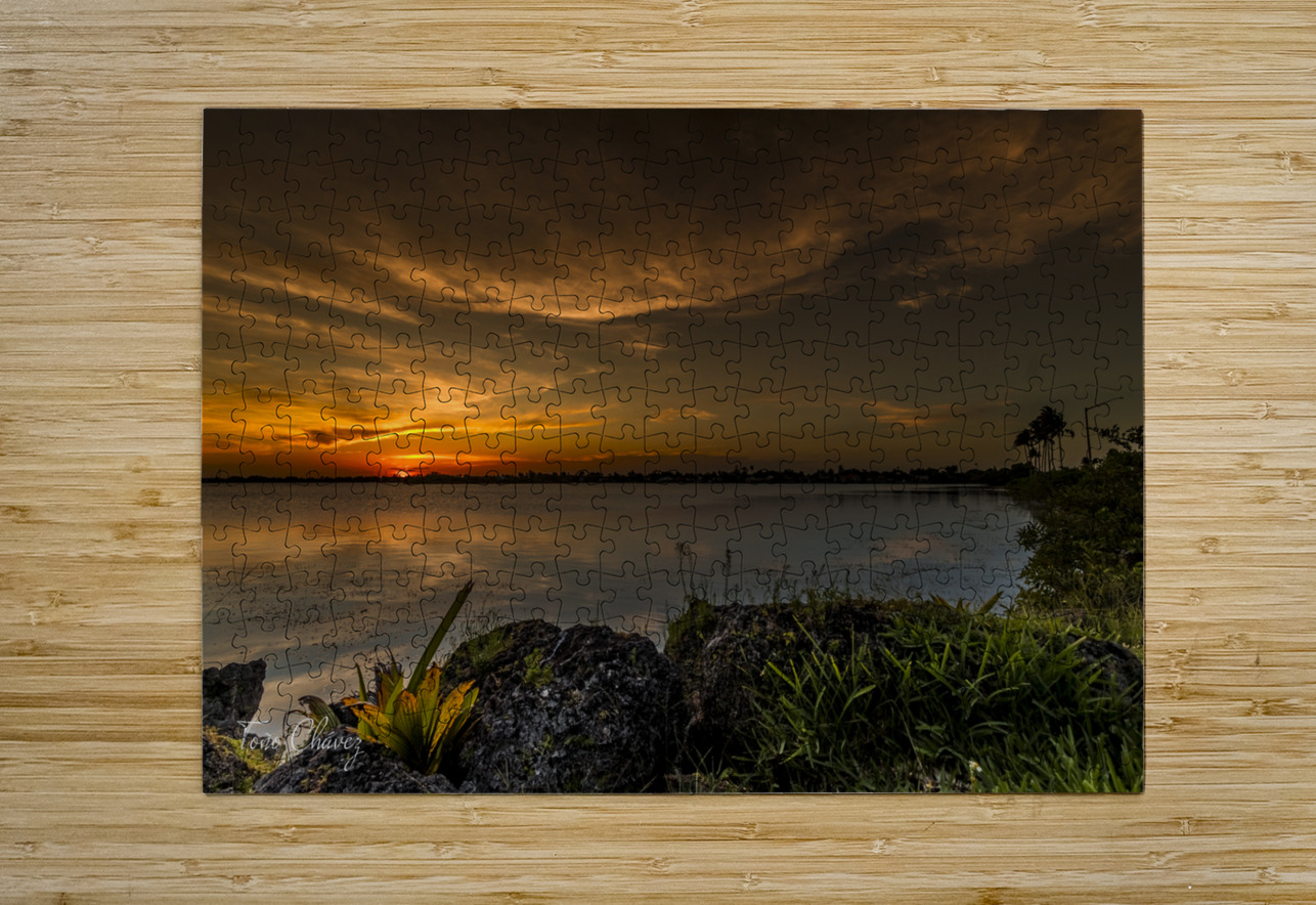 Sunset 14 Tono Chavez Puzzle printing