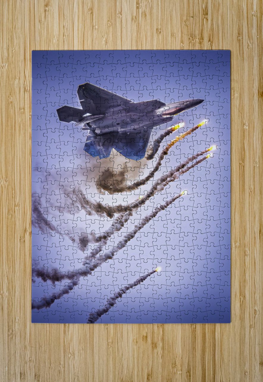 AirShow F22 AE2A5118 Tono Chavez Puzzle printing