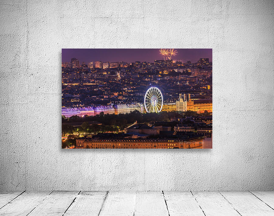 Paris at Night Wall Preview