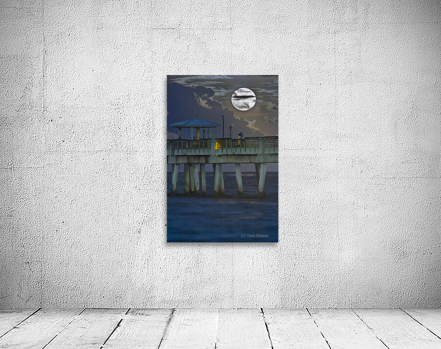Strawberry moon Dania Beach Wall Preview