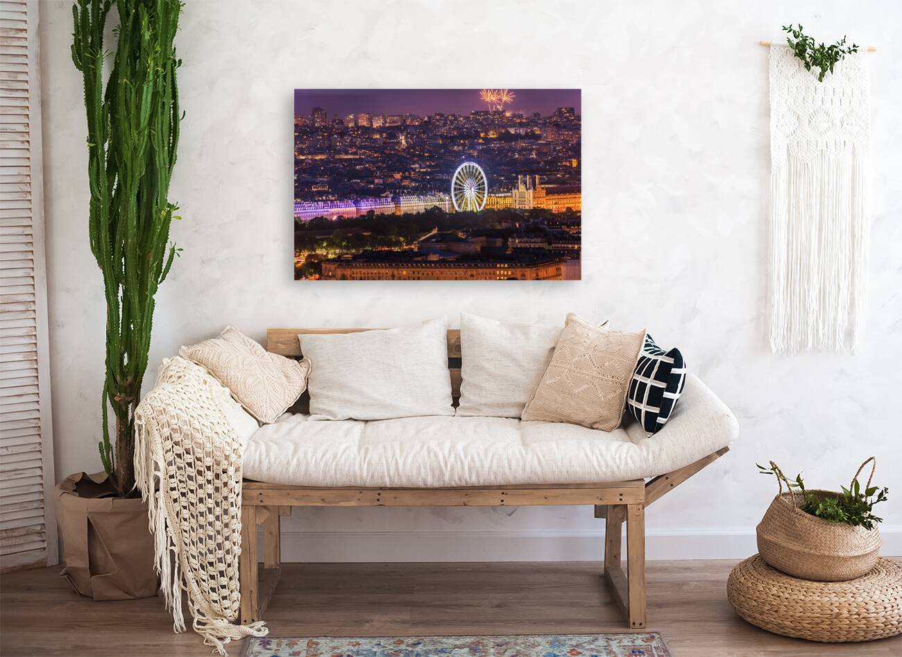 Paris at Night Reproduction