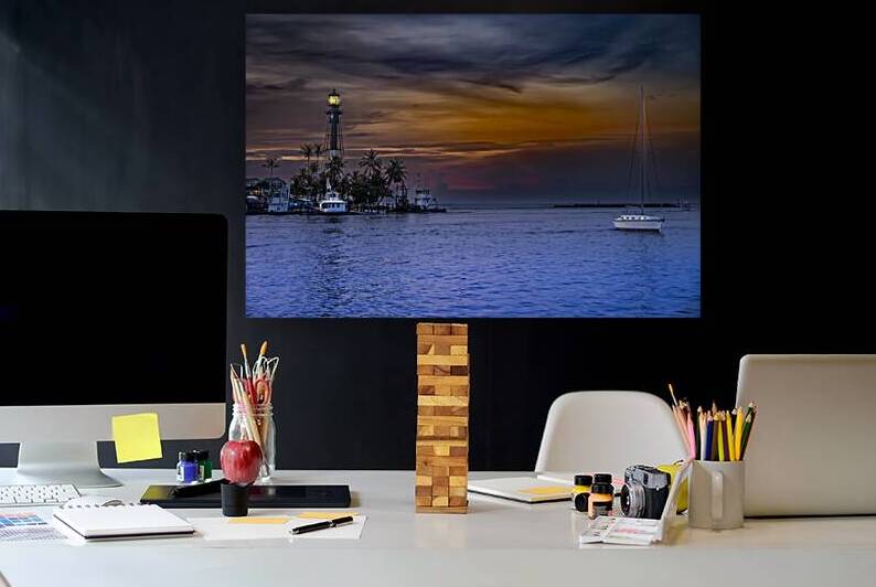 Deerfield Lighthouse by Tono Chavez