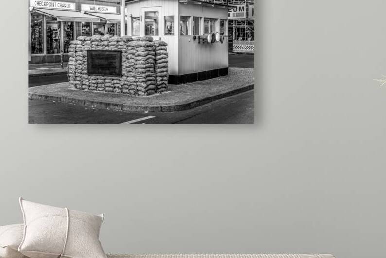 Berlin Checkpoint Charlie by Tono Chavez