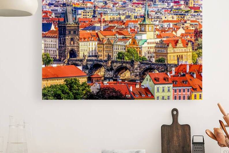 Prague Charles Bridge by Tono Chavez