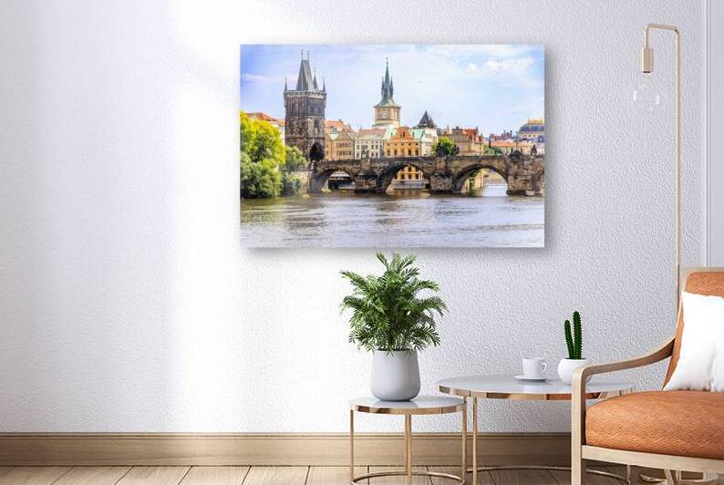 Prague Charles Bridge 2 by Tono Chavez