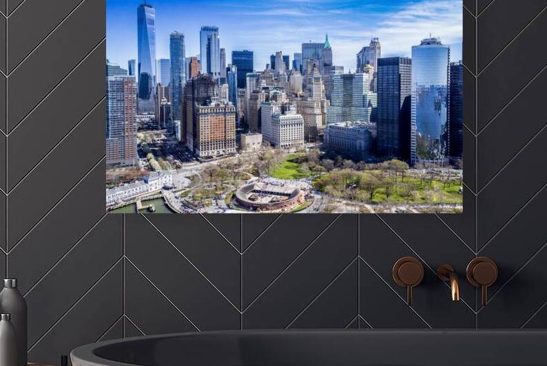 New York Battery Park by Tono Chavez