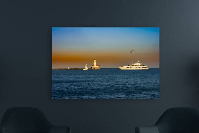 Chicago Sunset by Tono Chavez