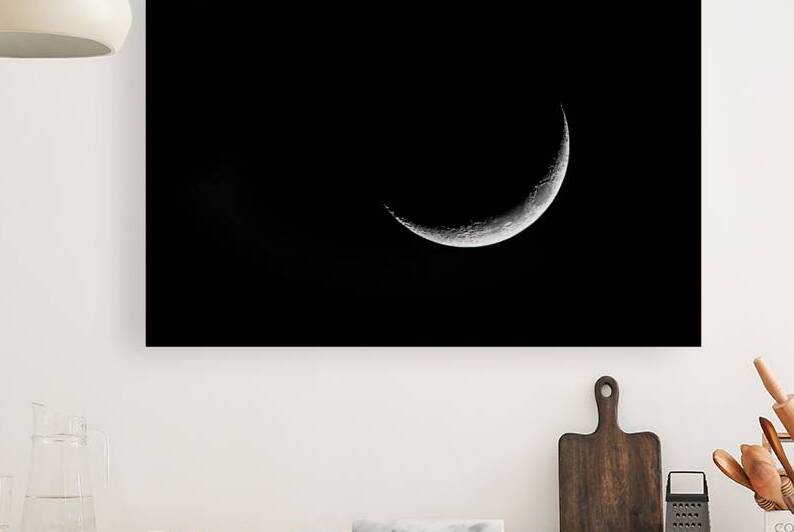 Crescent Moon by Tono Chavez